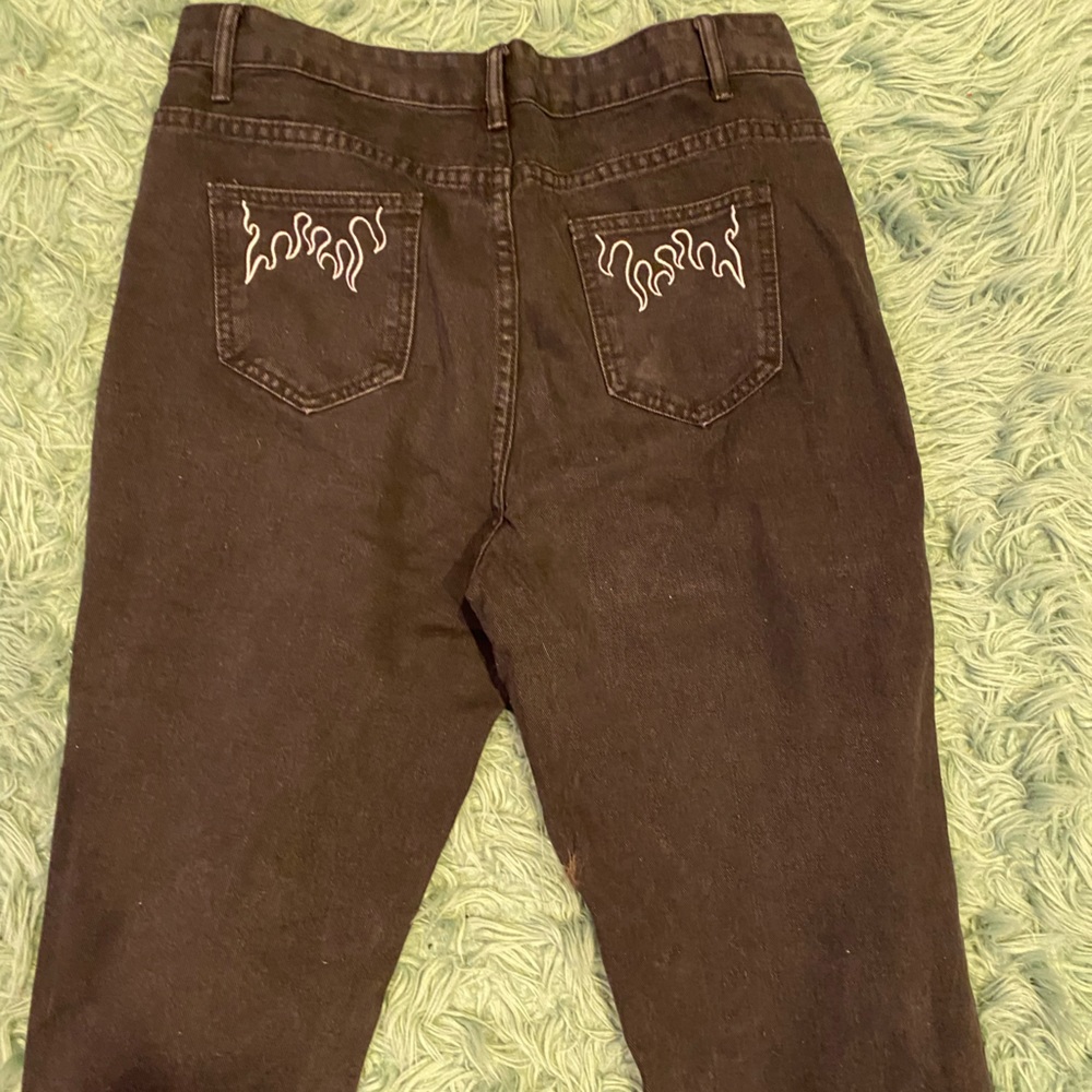 Black mom jeans (Shein)